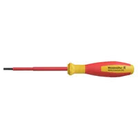 SDIS 0.5X3.0X100 Destornillador plano con aislamiento VDE Caña 100Lx3.0Dx0.5Wmm