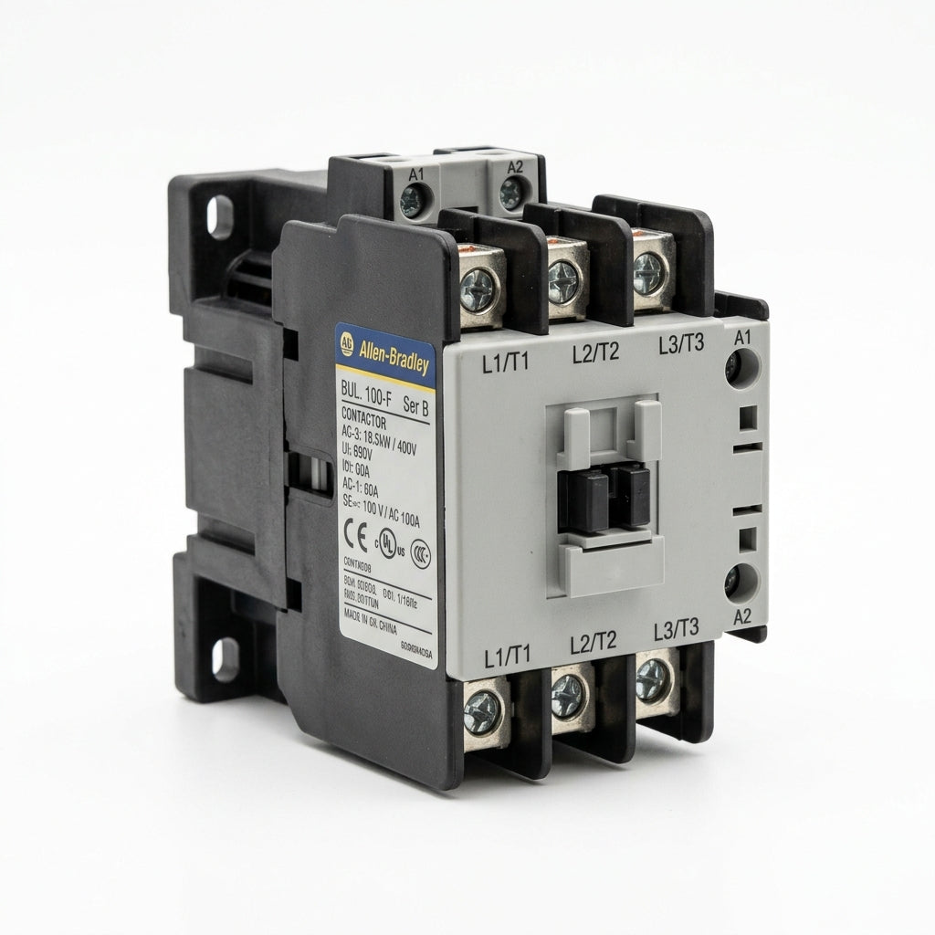 Allen Bradley 100-f Ser B bloque auxiliar de contactos