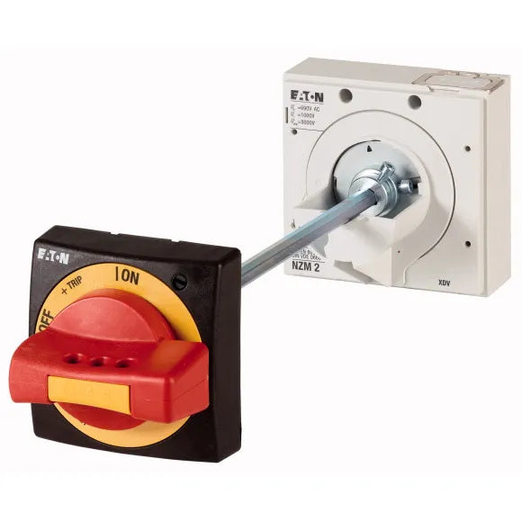 NZM2-XHBR Kit de accionamiento rotativo montaje puerta rojo-amarillo Tamaño 2