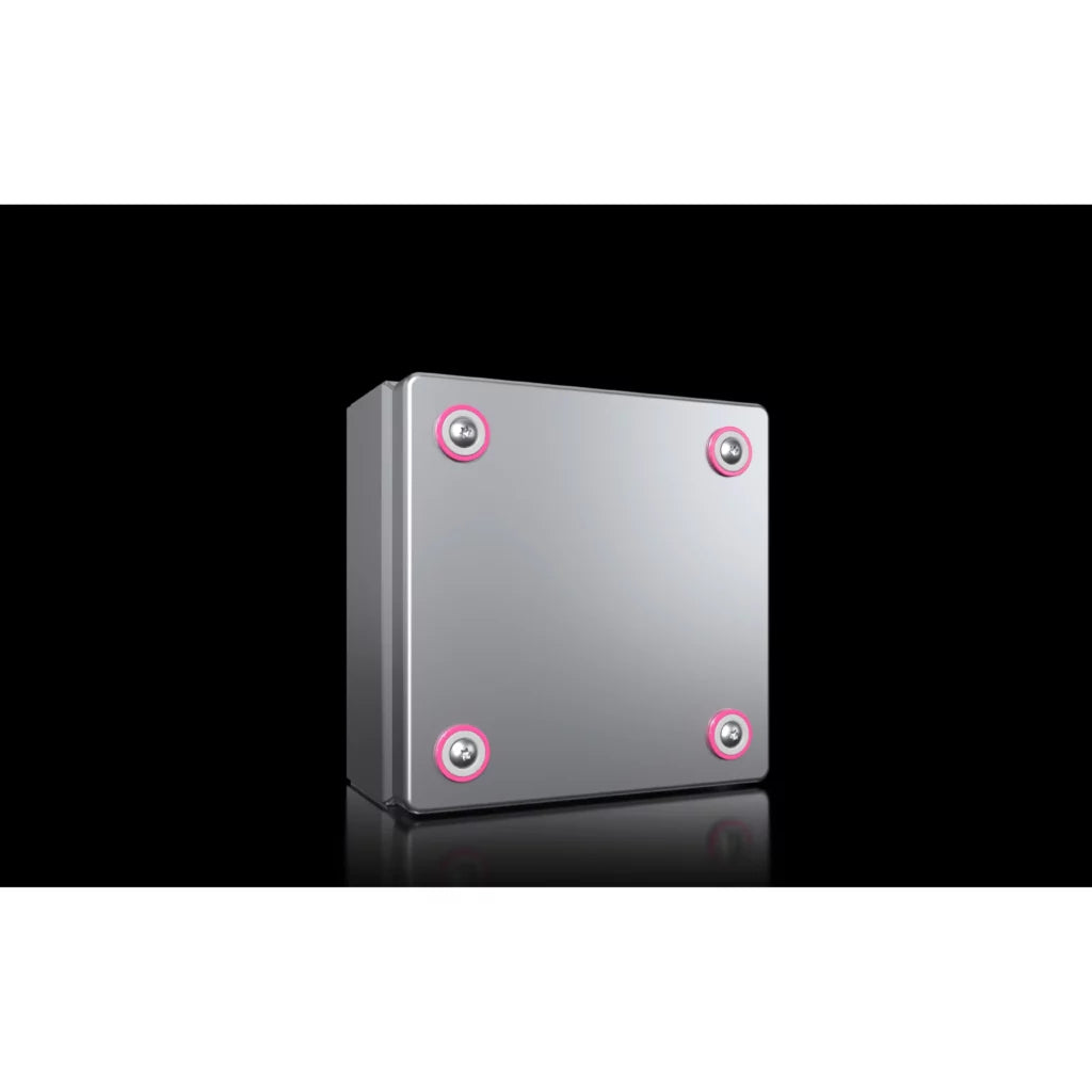KX Caja de bornes de acero inoxidable 150Hx150Wx80Dmm IP66 Sin placa.Mont