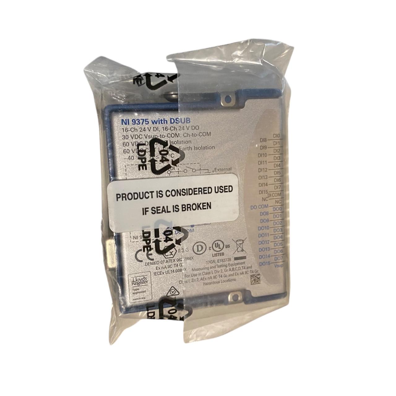 National instruments NI-9375 módulo de entrada analógica