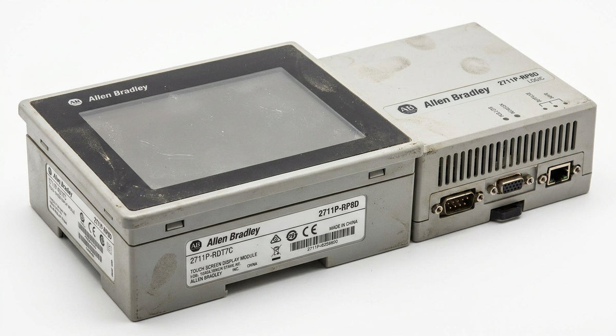 ALLEN BRADLEY 2711P-RDT7C+2711P-RP8D