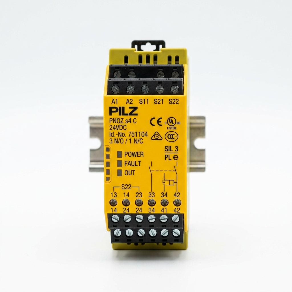 PILZ PN0Z S4 C 24VDC 3N/0 1N/C
