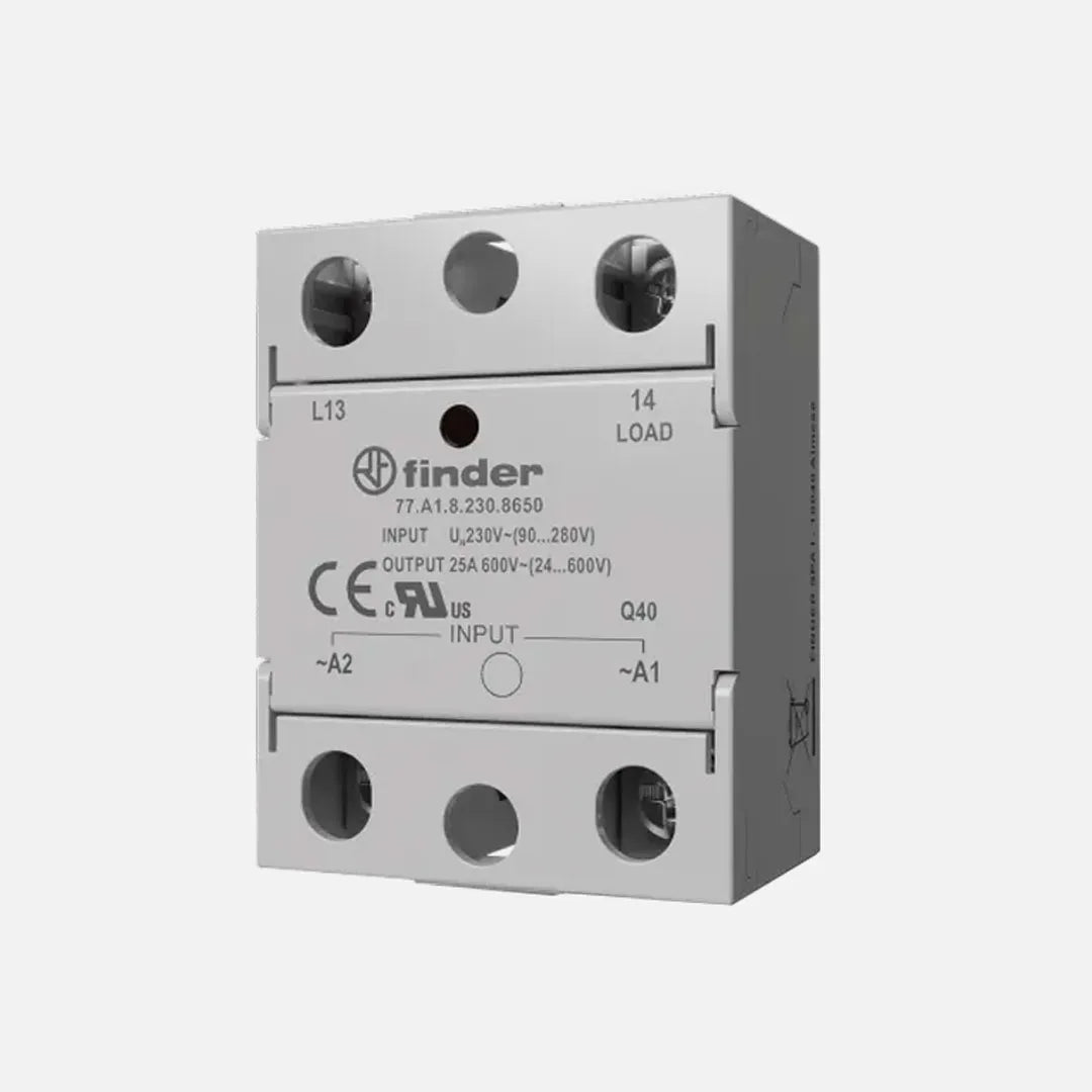 SSR monofasico 100A Input 24VCD Output 3-32VCD Cruce por cero salida tipo relay