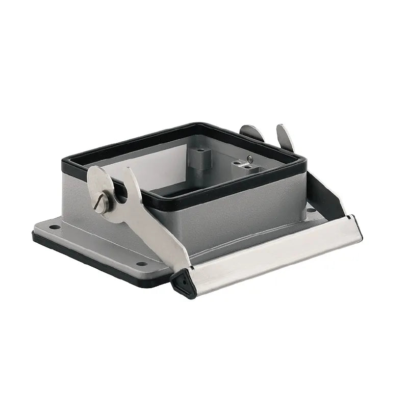 HDC 32B ALU Base abierta para insertos de 32P 1Gancho Grupo 10 IP65