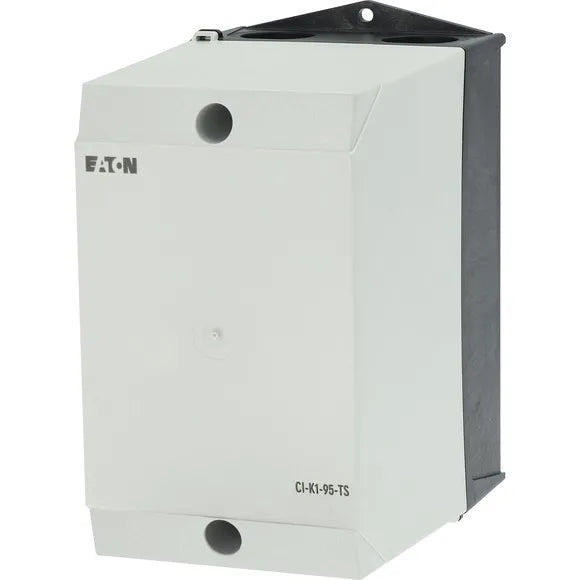 CI-K1-95-TS Caja aislada con riel de montaje 120Hx80Wx95D Montaje panel IP65