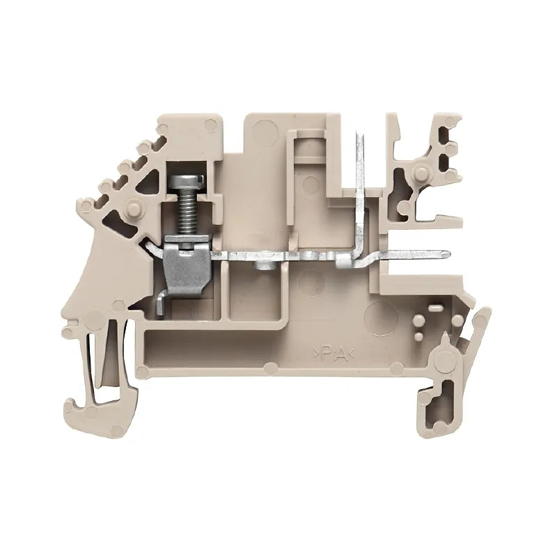 WDU 1.5/BLZ 5.08 Clema para borne BLZ 5.08 1.5mm² 26-12AWG 16A 250VCA Beige