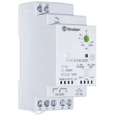 Interruptor crepuscular 230VCA 1CO 16A 250V