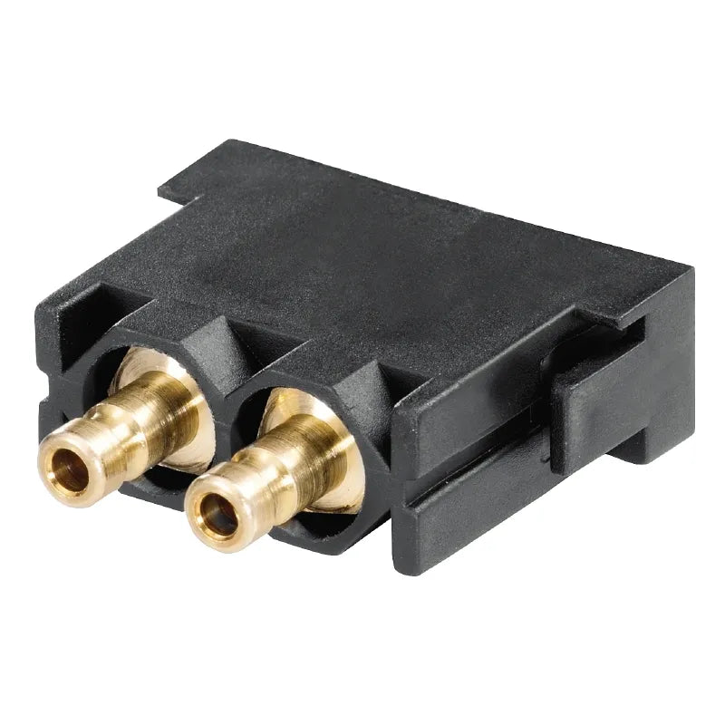 HDC-CM-2SPN4.0 Conector neumático macho 2Polos Conexión 4mm por racor de empalme