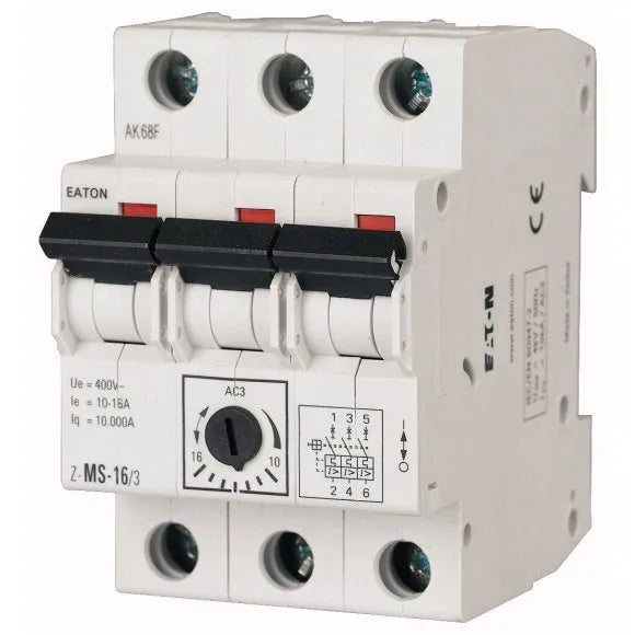 Z-MS-25/3 INT GUARDA MOTOR 16-25 AMPS