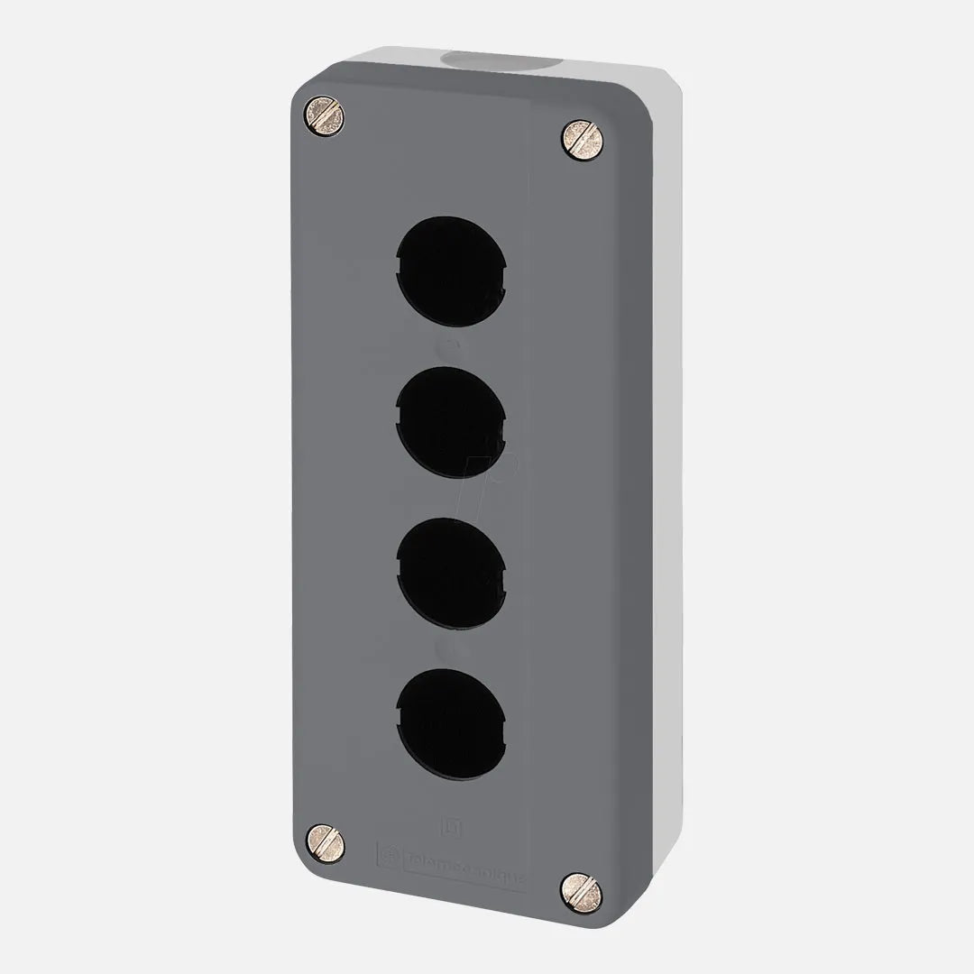 CAJA DE 4 ORIF PLASTICA GRIS SC1 – TES