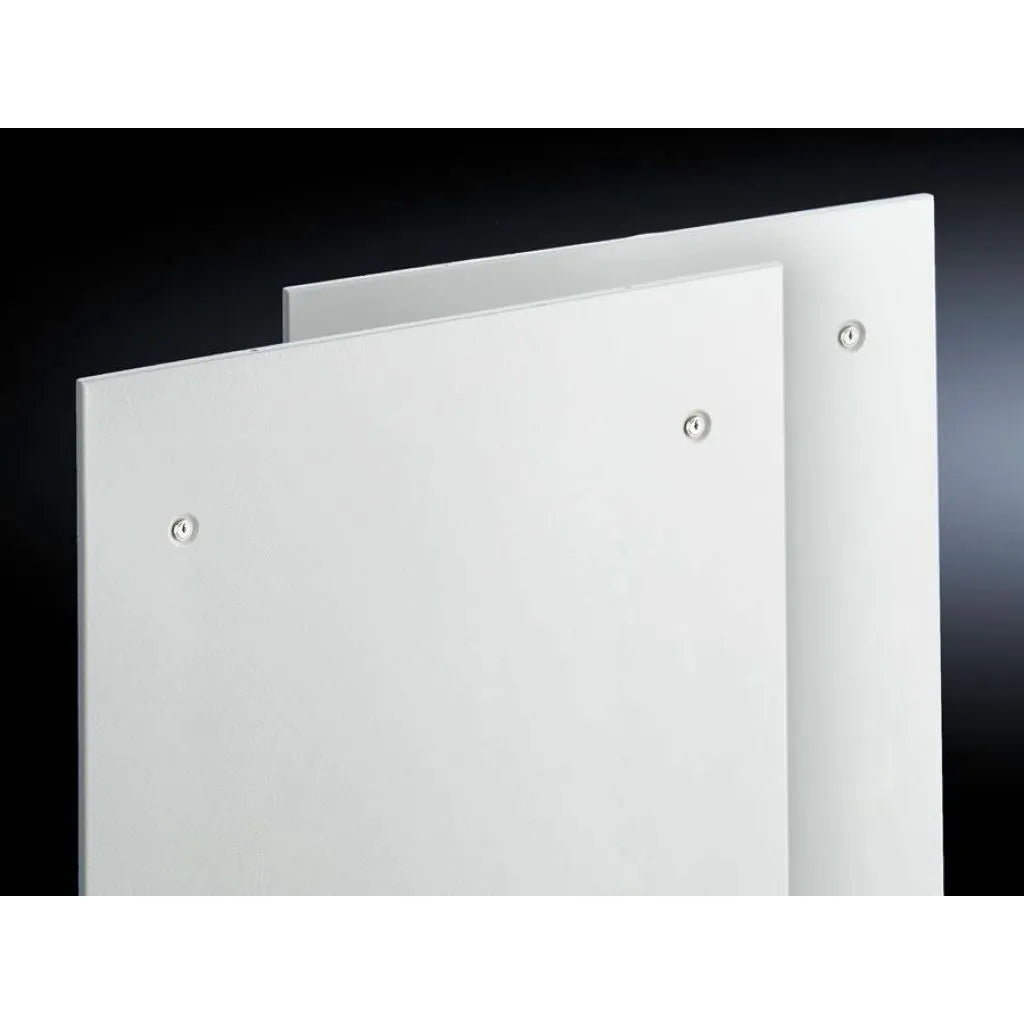 TE Pared lateral de chapa de acero 2000Hx1000Dmm 2 piezas RAL 7035