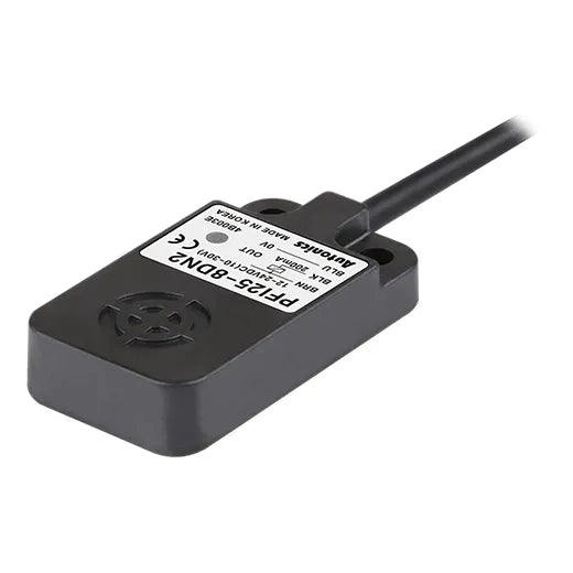 PFI25-8DN2 Sensor inductivo rectangular cuerpo plano 25mm SN 8mm 3H 24VCD NPN NC