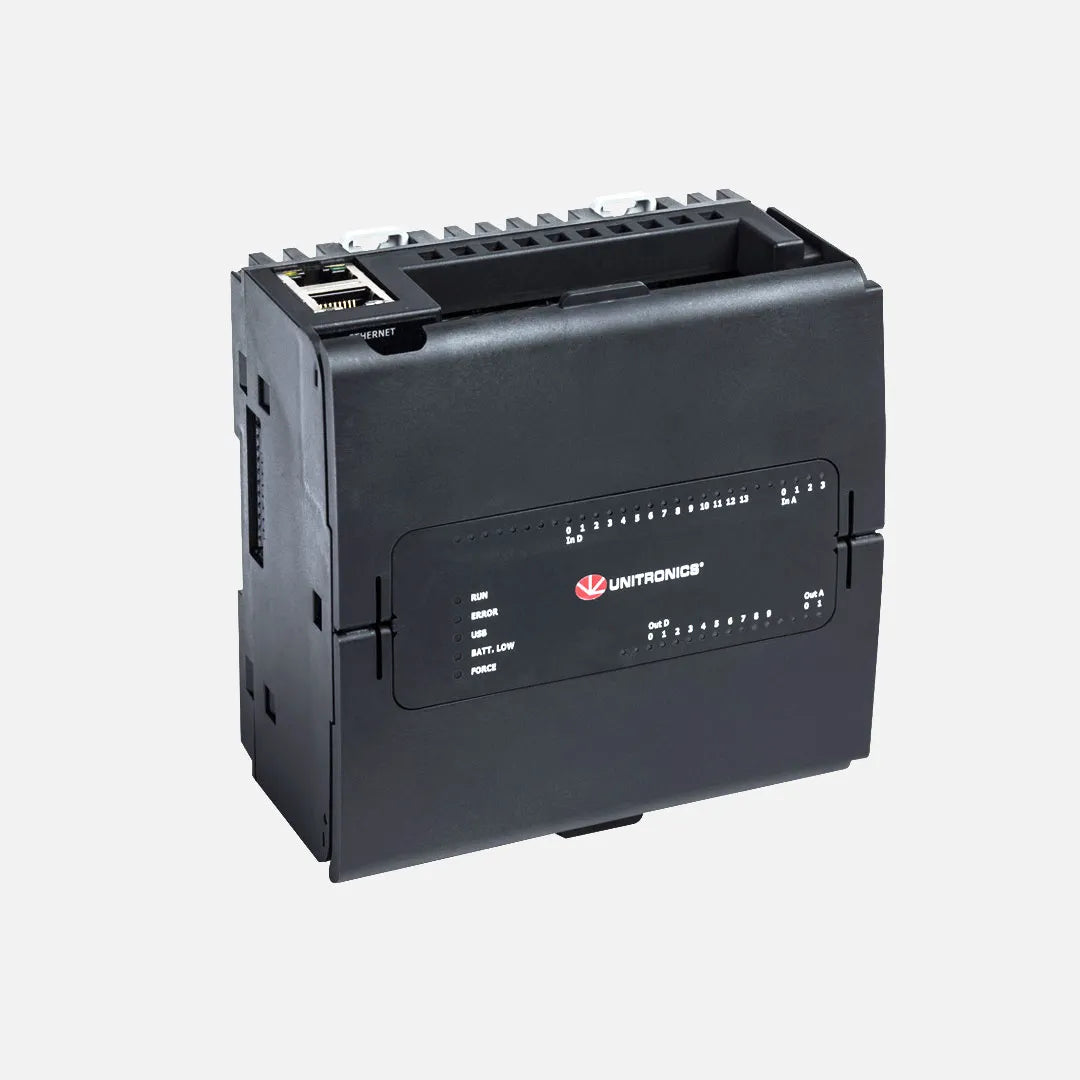PLC+HMI Virtual Memoria de 8 MB 14DI (2xHSC), 2AI, 2PT100/TC 8DO (Relé), 2AO