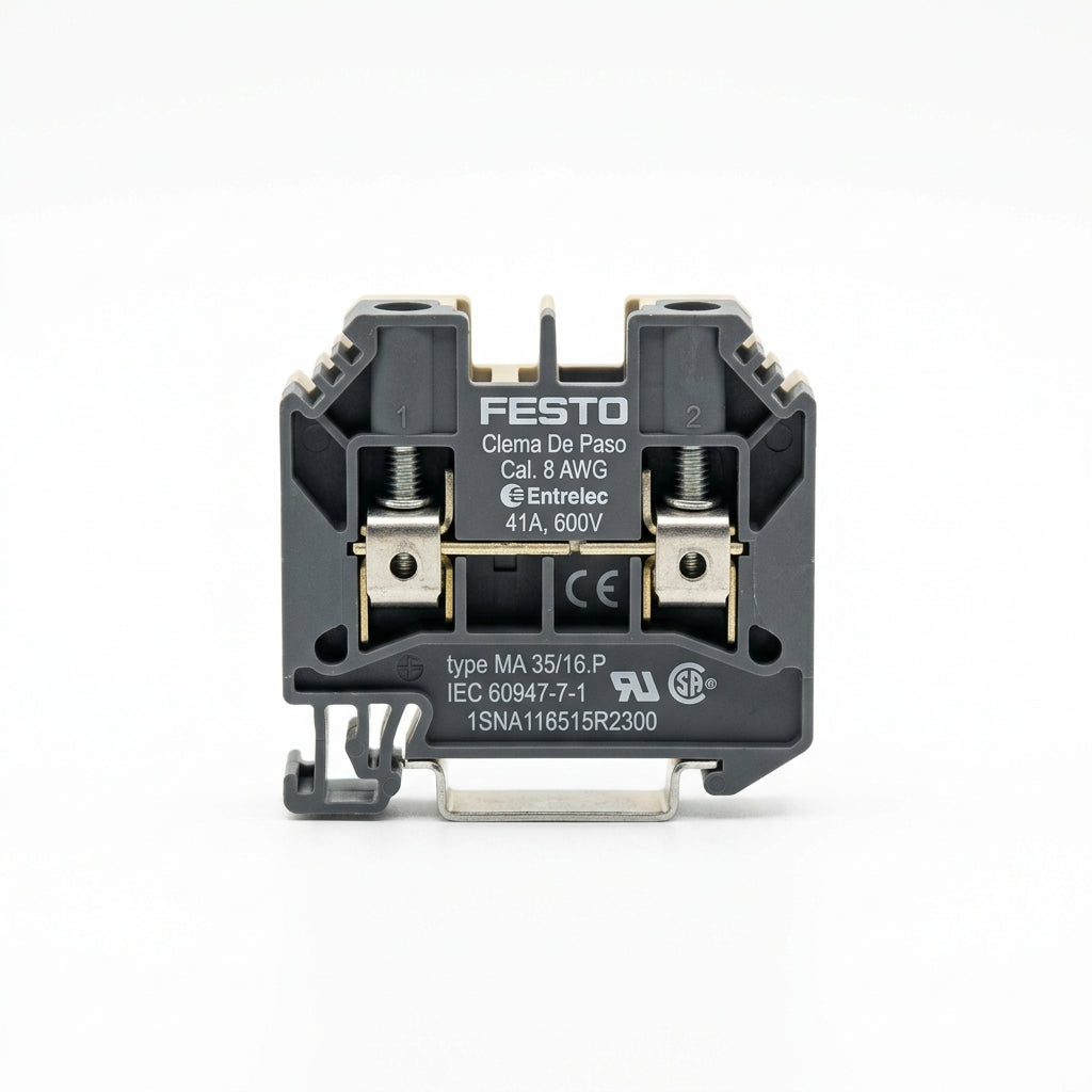 FESTO Clema De Paso Cal. 8 AWG