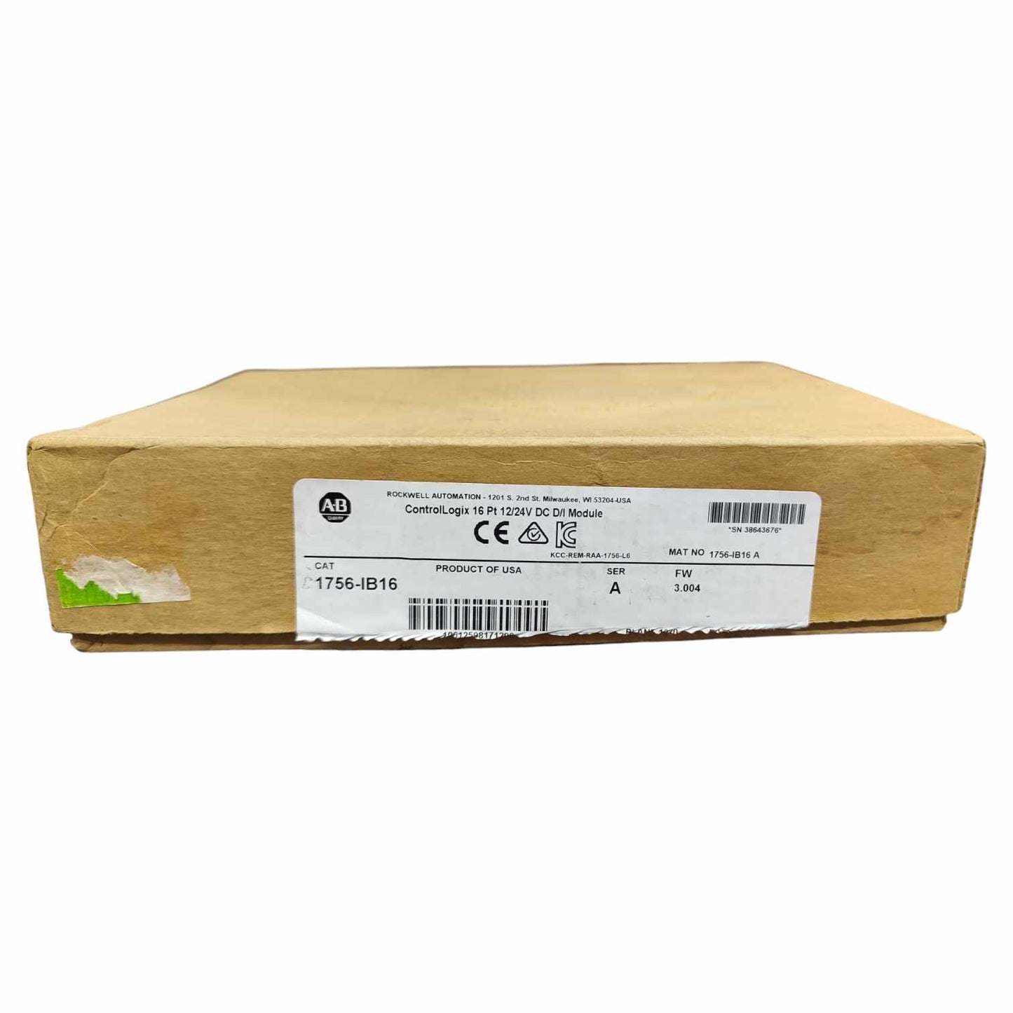 Allen Bradley 1756-IB16 PLC.