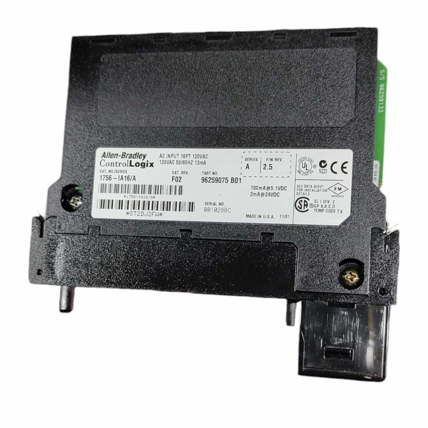 Allen Bradley 1756-IA16 módulo de entrada.