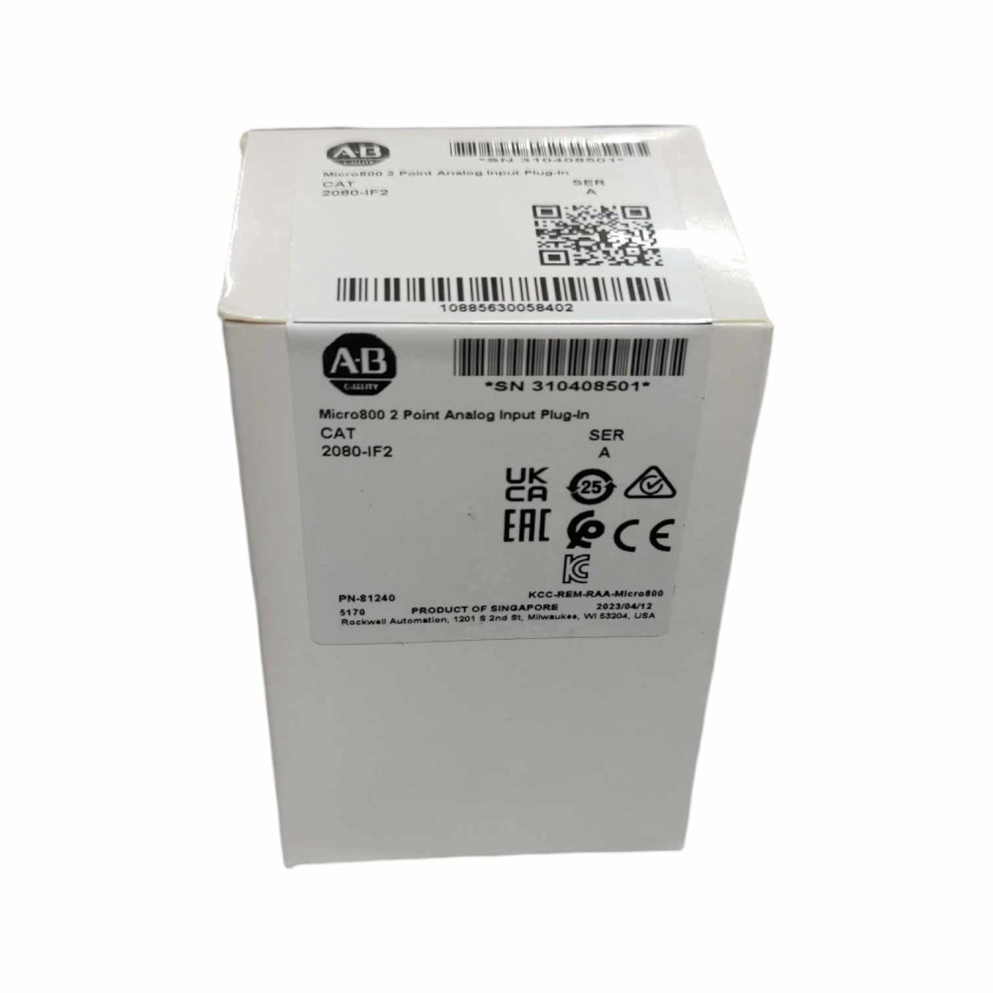 Allen Bradley 2080-IF2 Módulo de entrada