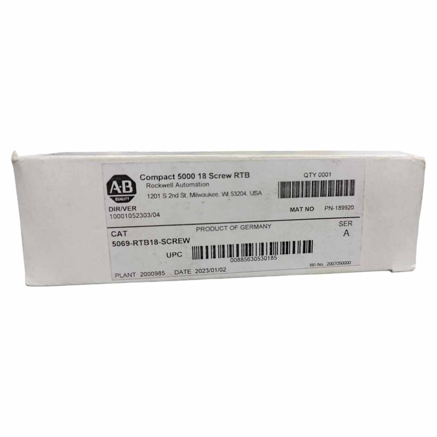Allen Bradley 5069-RTB18-SCREW