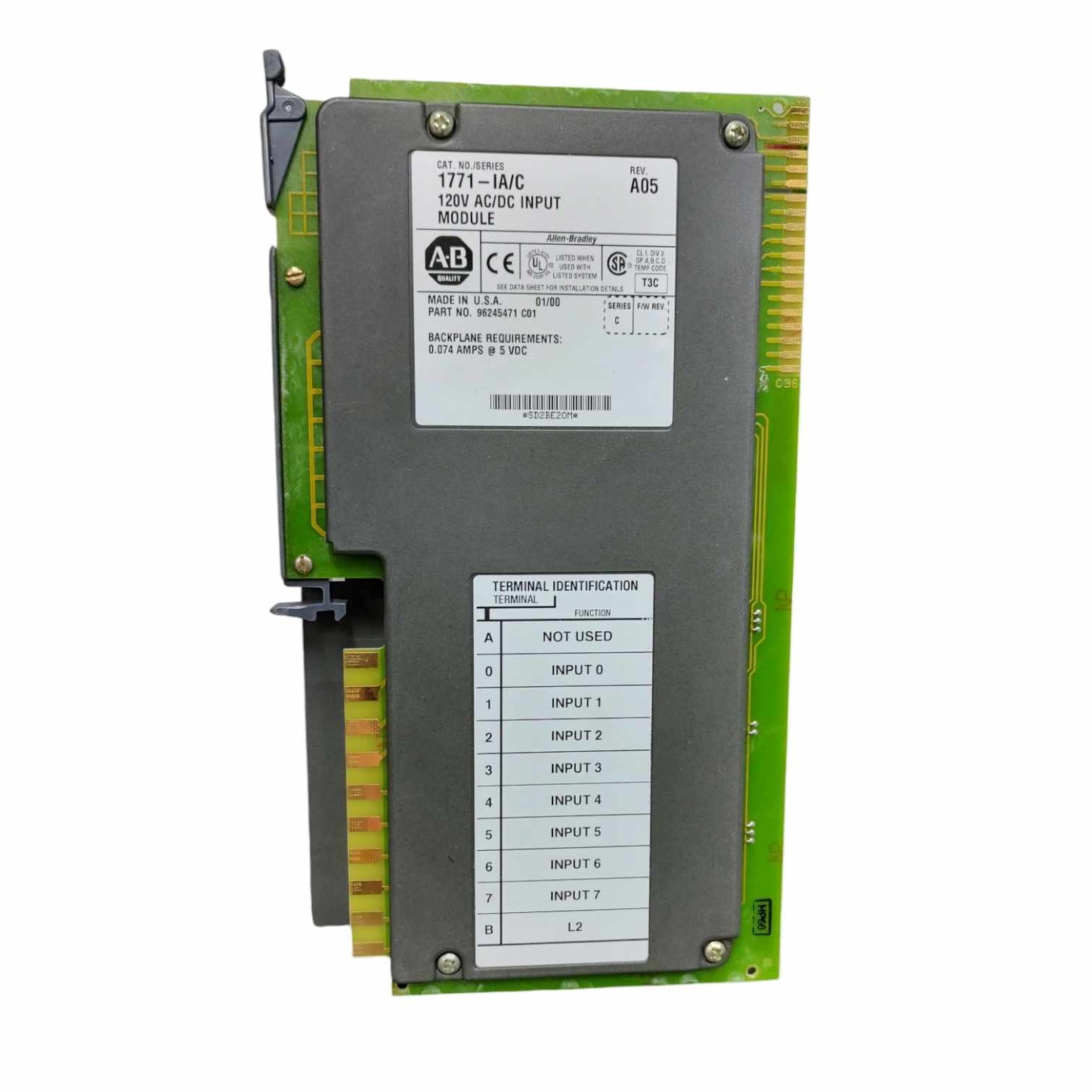 Allen Bradley 1771-IA Módulo PLC