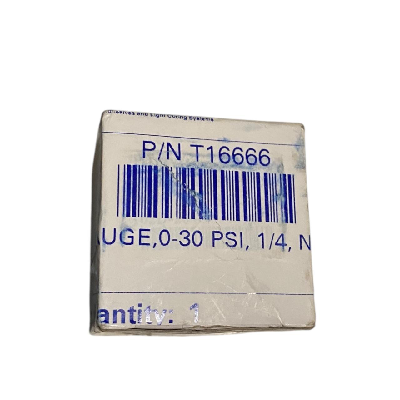 Ymax GAUGE, 0-30 PSI, 1/4, NPT manómetro