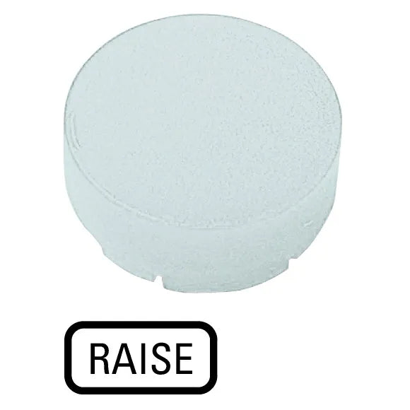 M22-XDLH-W-GB17 RMQ-Titan Lente para Botón Diseño-Saliente color Negro -RAISE-