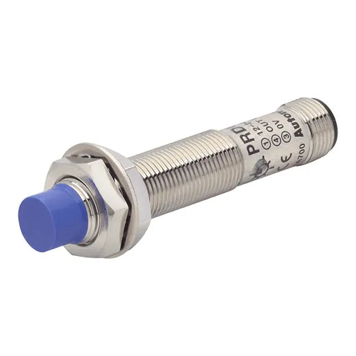 PRDCML12-8DP Sensor inductivo largo M12 SN Ext 8mm No rasante 24VCD PNP NA T/con