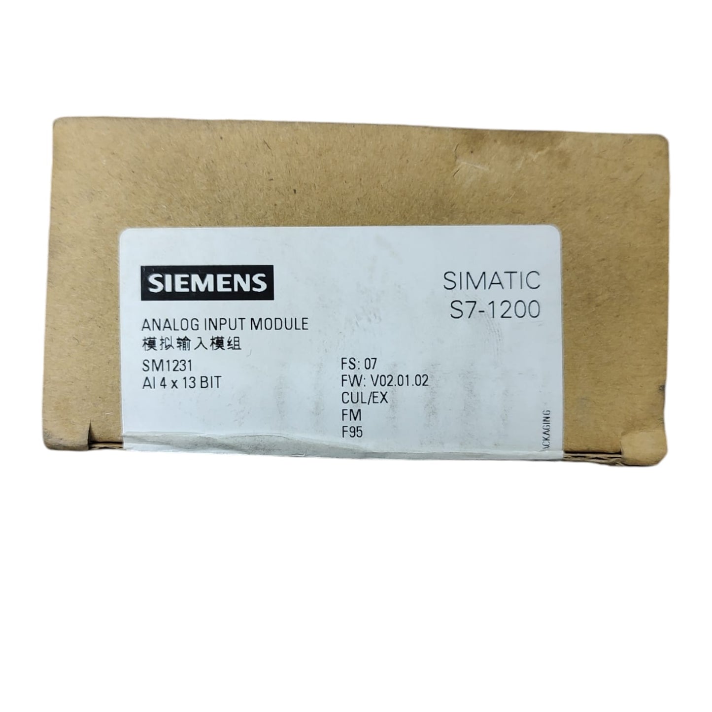 Siemens 6ES7 231-4HD32-0XB0 módulo entrada analógica