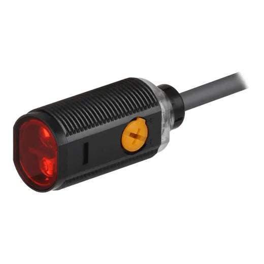 BRQP1M-DDTB Sensor fotoeléctrico corto de plástico M18 Dif-Refl 1m 24VCD NPN