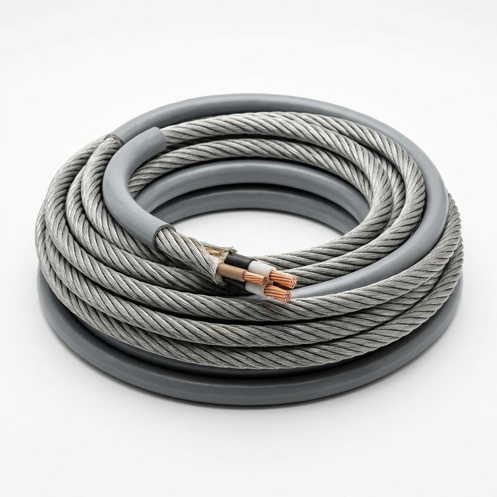 BIND CABLE CALIBRE 10 NEGRO 100Metro