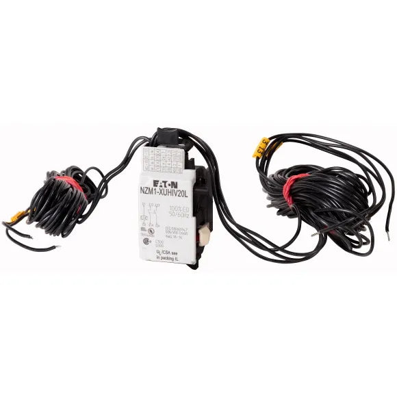 NZM1-XUHIV20KL24DC Bobina mínima tensión 24VCD 2NA+3m cable+ block T Tamaño 1