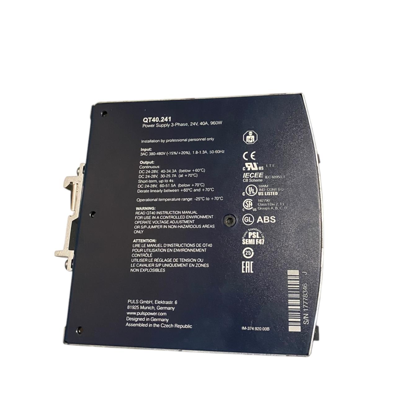 Puls QT40.241 fuente de alimentación