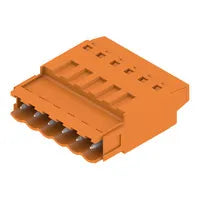 SLT 5.08/4/180 Conector macho para PCB 4P Paso 5.08mm 180° Naranja