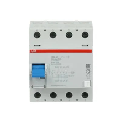 F204 AC-125/0.3-L Interruptor diferencial 4p 125A 400VCA 300mA