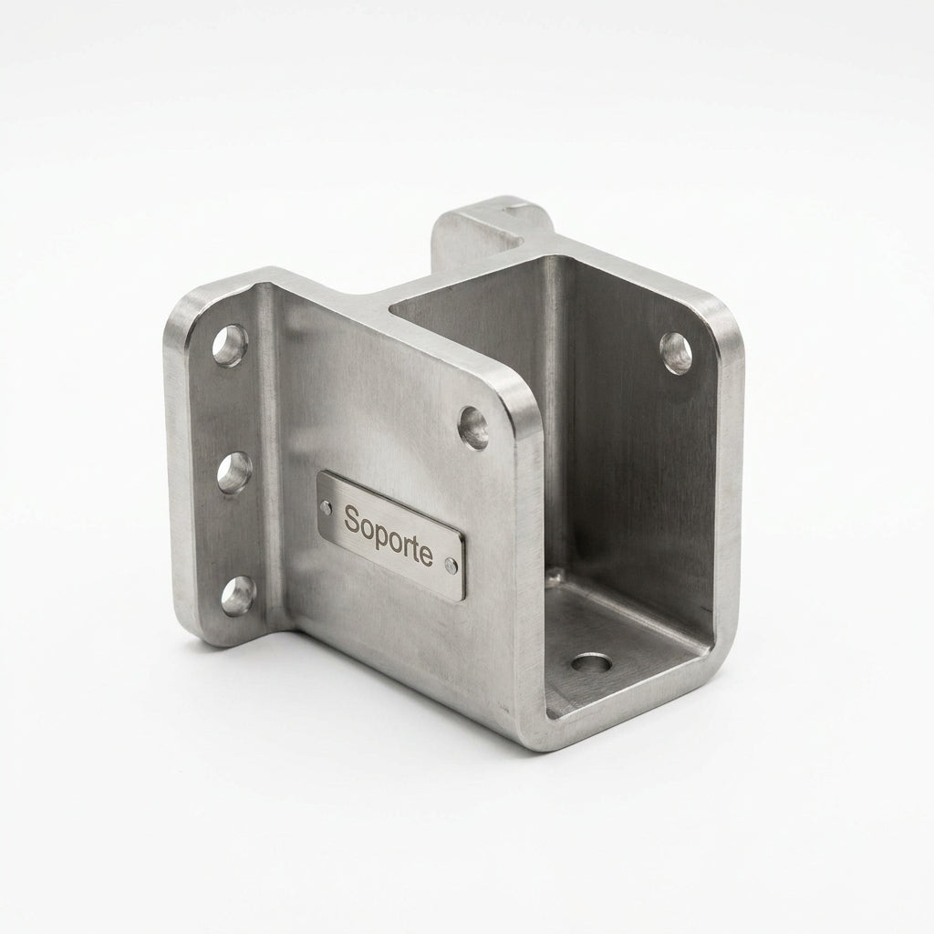 BIND 433010: SZ FIJACION MURAL AX KX AISI 304 20mm Soporte de montaje de acero inoxidable para W24-2