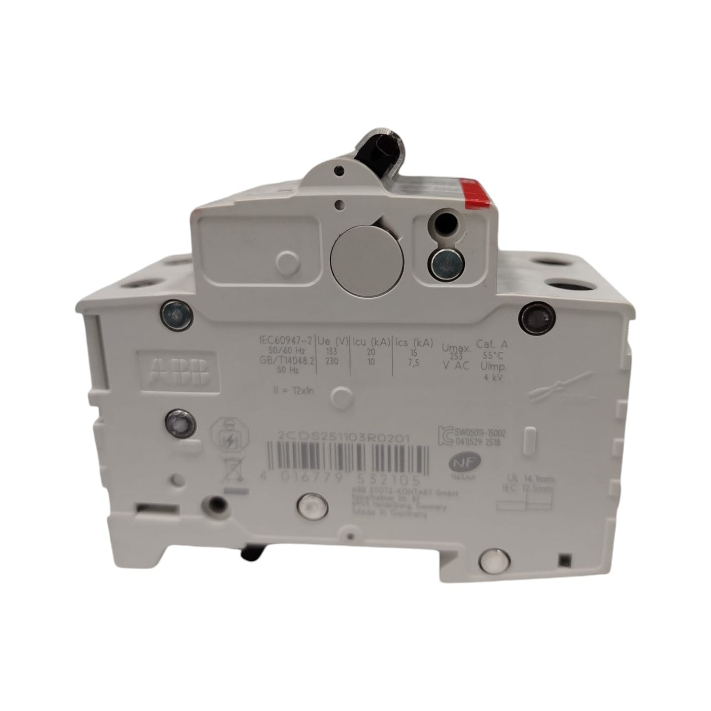 ABB S 201-NA D20/ 2CDS 251103 R0201 Interruptor termomagnético