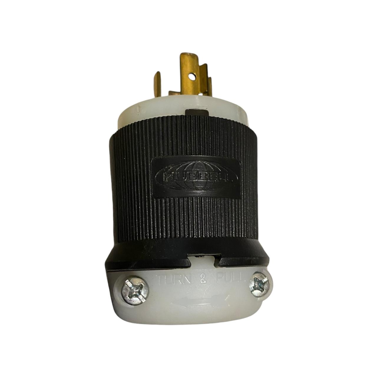 Hubbell HBL2411 enchufe de bloqueo
