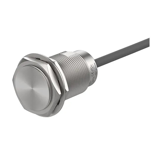 PRFT30-10DO-V Sensor inductivo Metálico M30 Sn 10mm Rasante 2 hilos 24VCD NA IP6