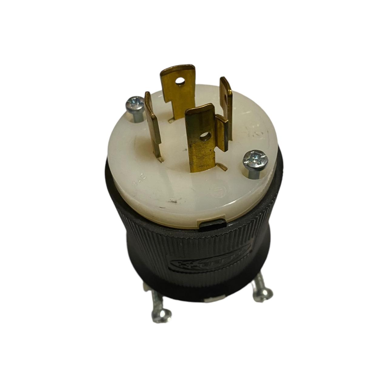 Hubbell HBL2411 enchufe de bloqueo
