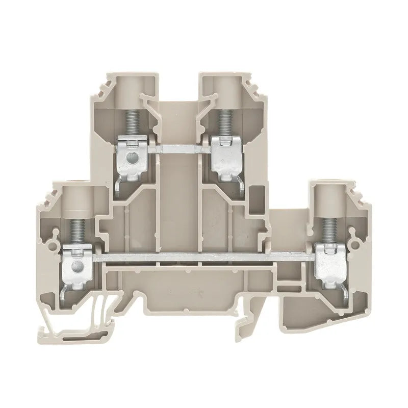 WDK 10 Clema 2-Pisos 10mm² 18-6AWG 57A 800VCA Beige