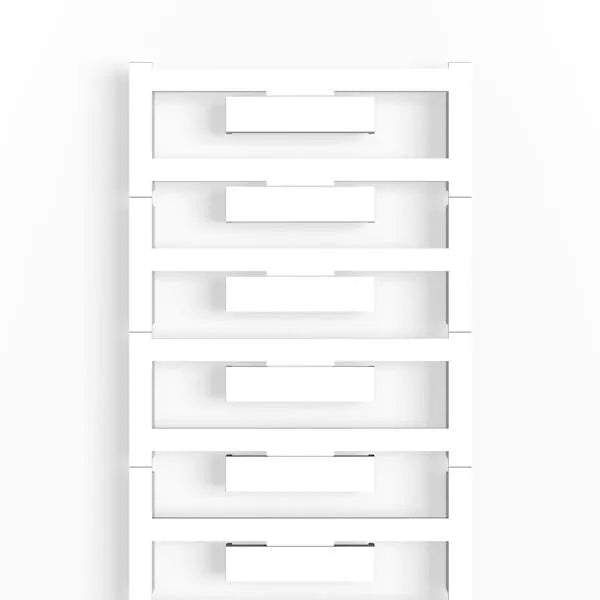 WAD 8 MC NE WS Etiqueta de conjunto sin rotulación 33.3Hx8Wmm Blanca 12Pz