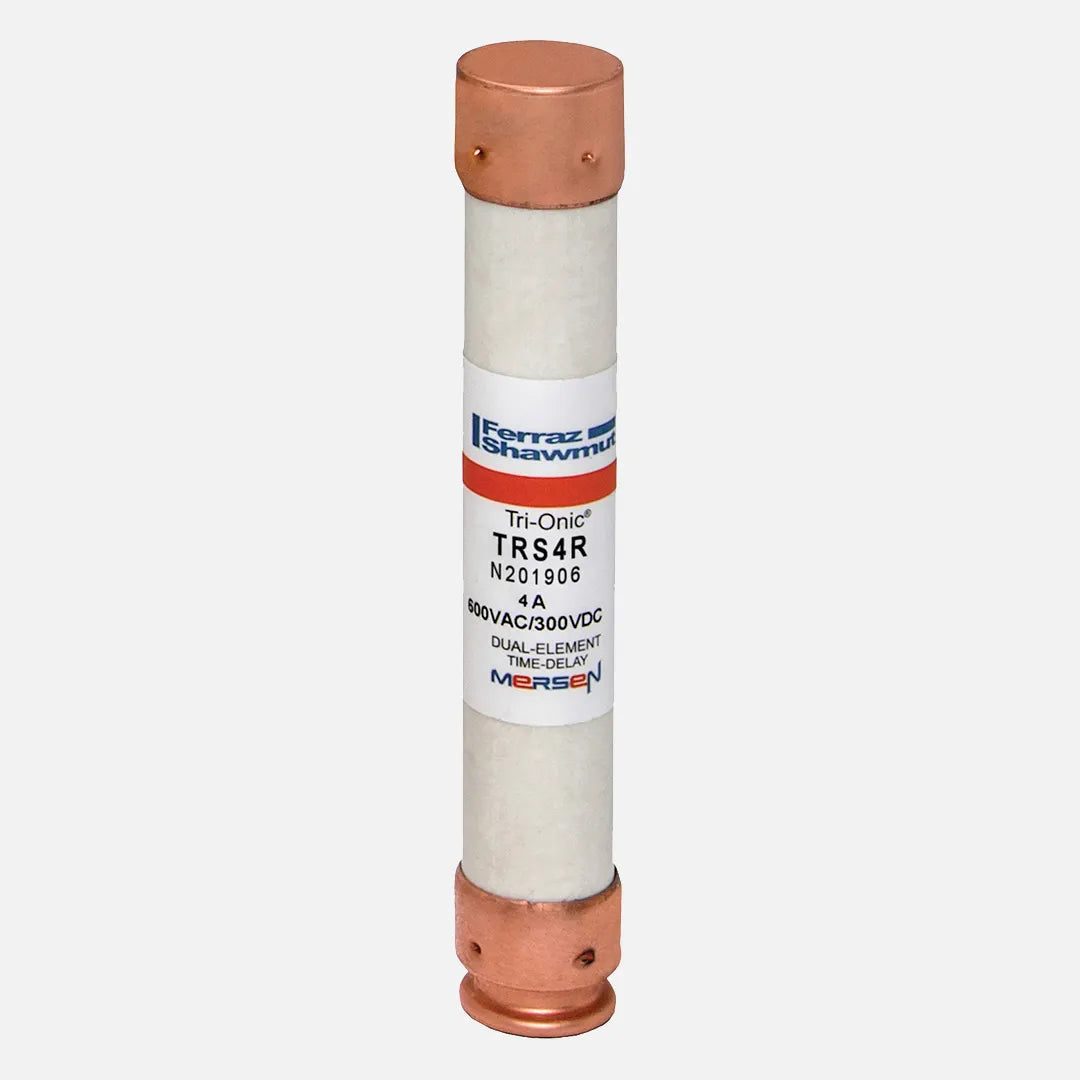 Fusetron Fusible accion retardada Clase RK5 2-Elemento 27x140mm 4A 600VCA 20kA