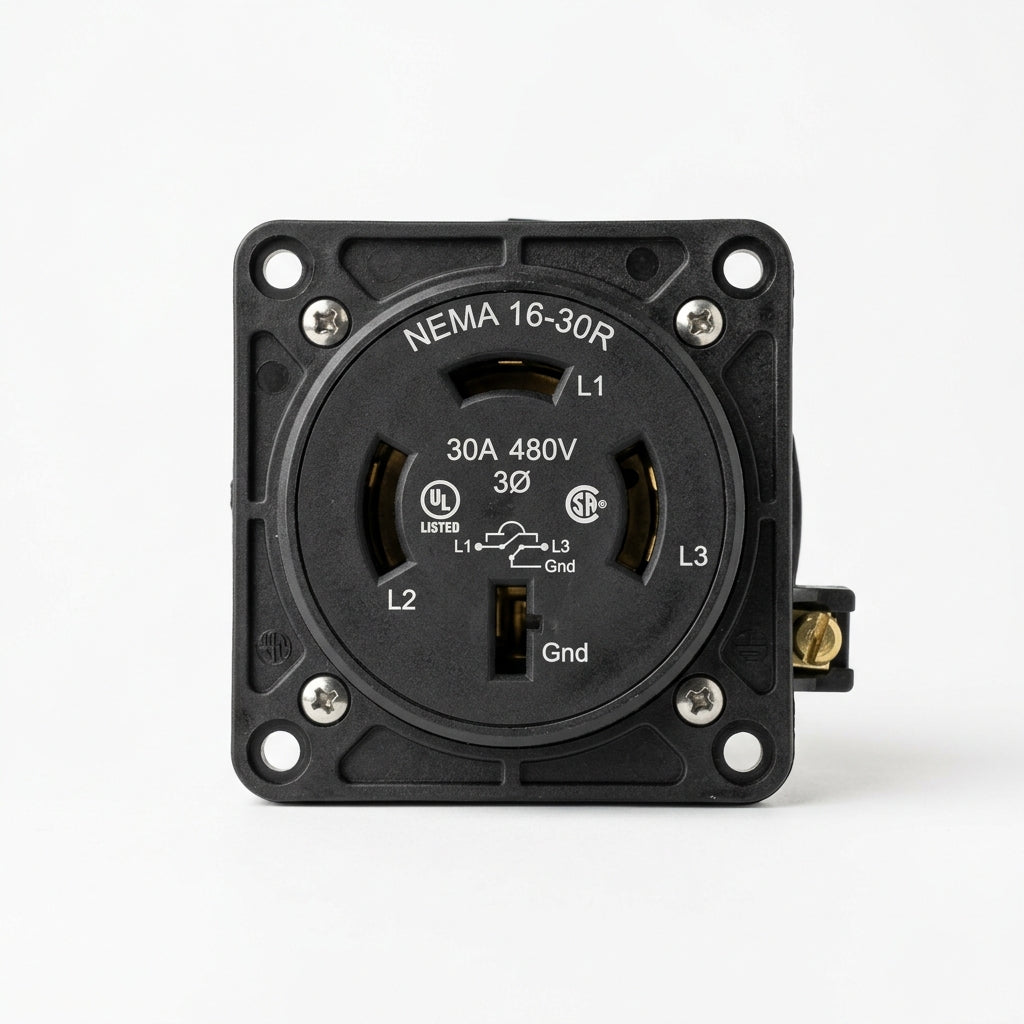 NEMA 16-30 CONECTOR ELECTRICO