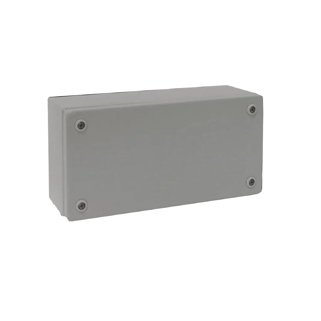 KL Caja de bornes de chapa de acero 150Hx300Wx120Dmm IP66 RAL7035 Sin placa.Mont