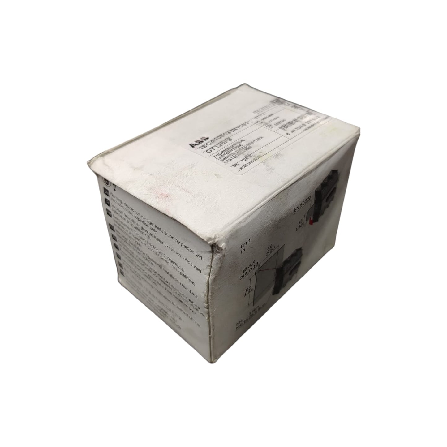 ABB 1S200B11907600451/OT125F3 Interruptor trifásico