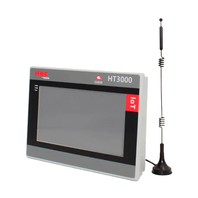 Pantalla HMI IoT TFT 7 in 1024×600 24VCC 4G 512M 1LAN 2USB 2COM IP65