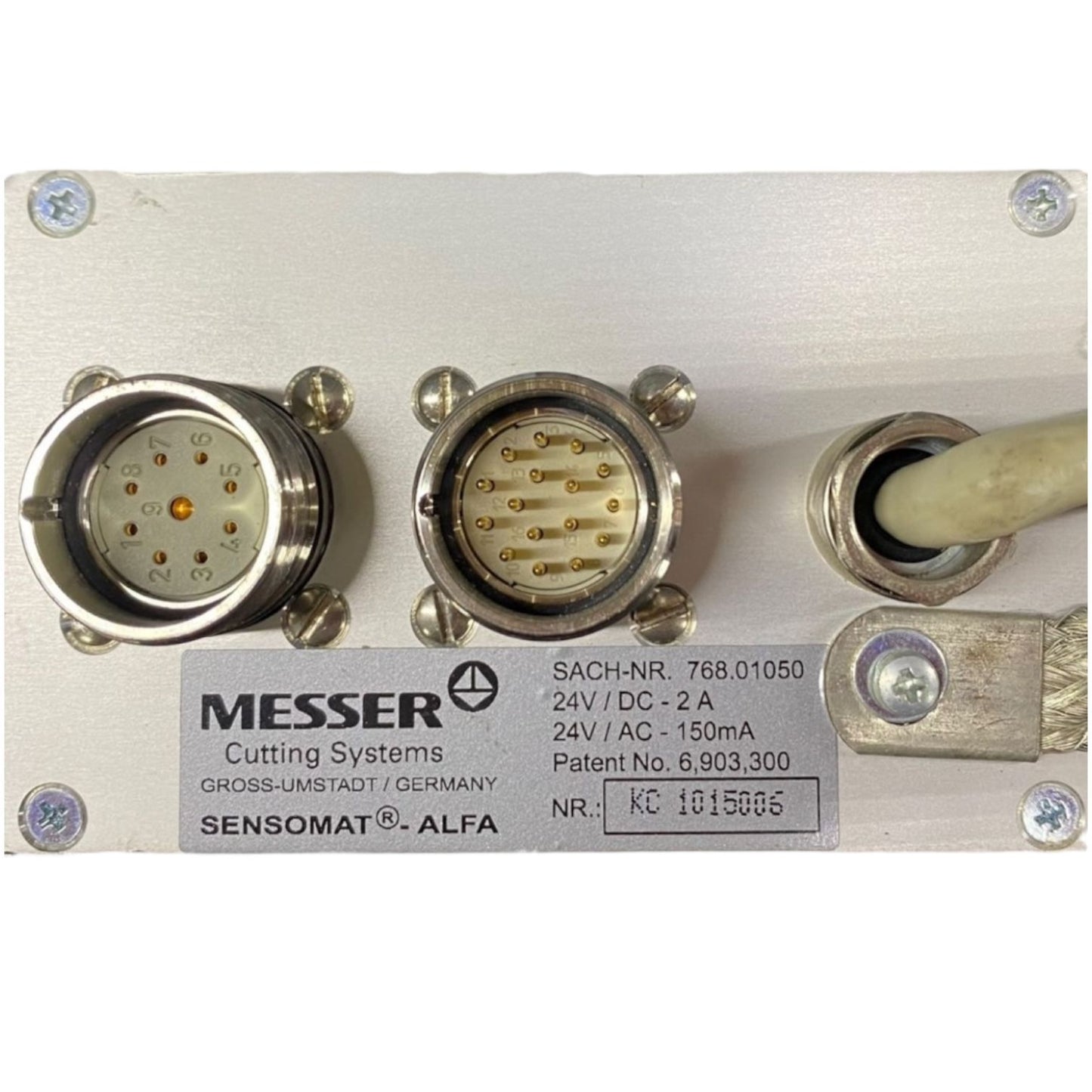 Messer 768.0105-0 servocontrolador