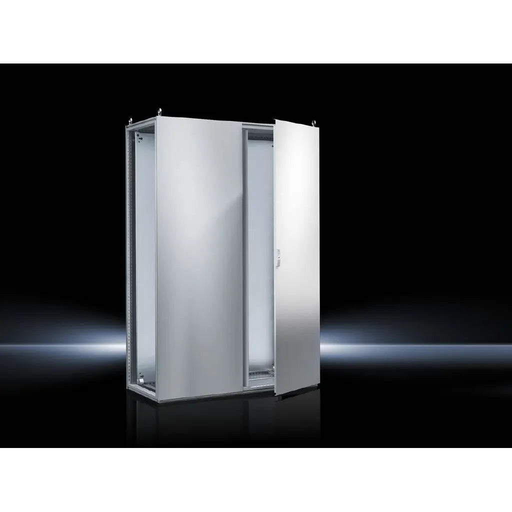 TS8 Armario de chapa de acero 2000Hx1200Wx800Dmm 2 Puertas IP55 NEMA 12 RAL7035