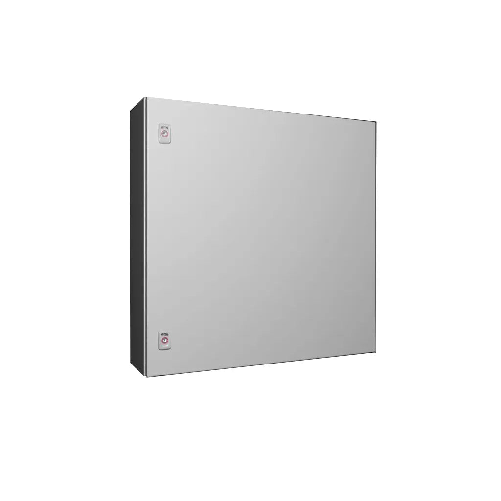 AX Gabinete mural de chapa de acero 1P 760Hx760Wx210Dmm RAL7035 IP66 NEMA 4