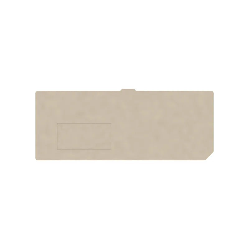 PAP PTL/PSI 6/10 Tapa final beige para clema PSI 6/10/LD